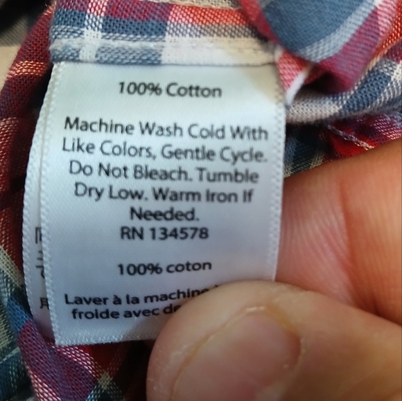 Vineyard Vines by Shep & Ian Casual Button Down Whale Shirt Boys Size Large (16) - Picture 4 of 4